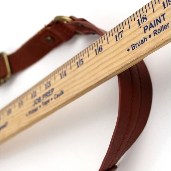 The Sak TAN BROWN GENUINE LEATHER FLAP XBODY BOHO MESSENGER SHOULDER BAG HANDBAG - Picture 15 of 15